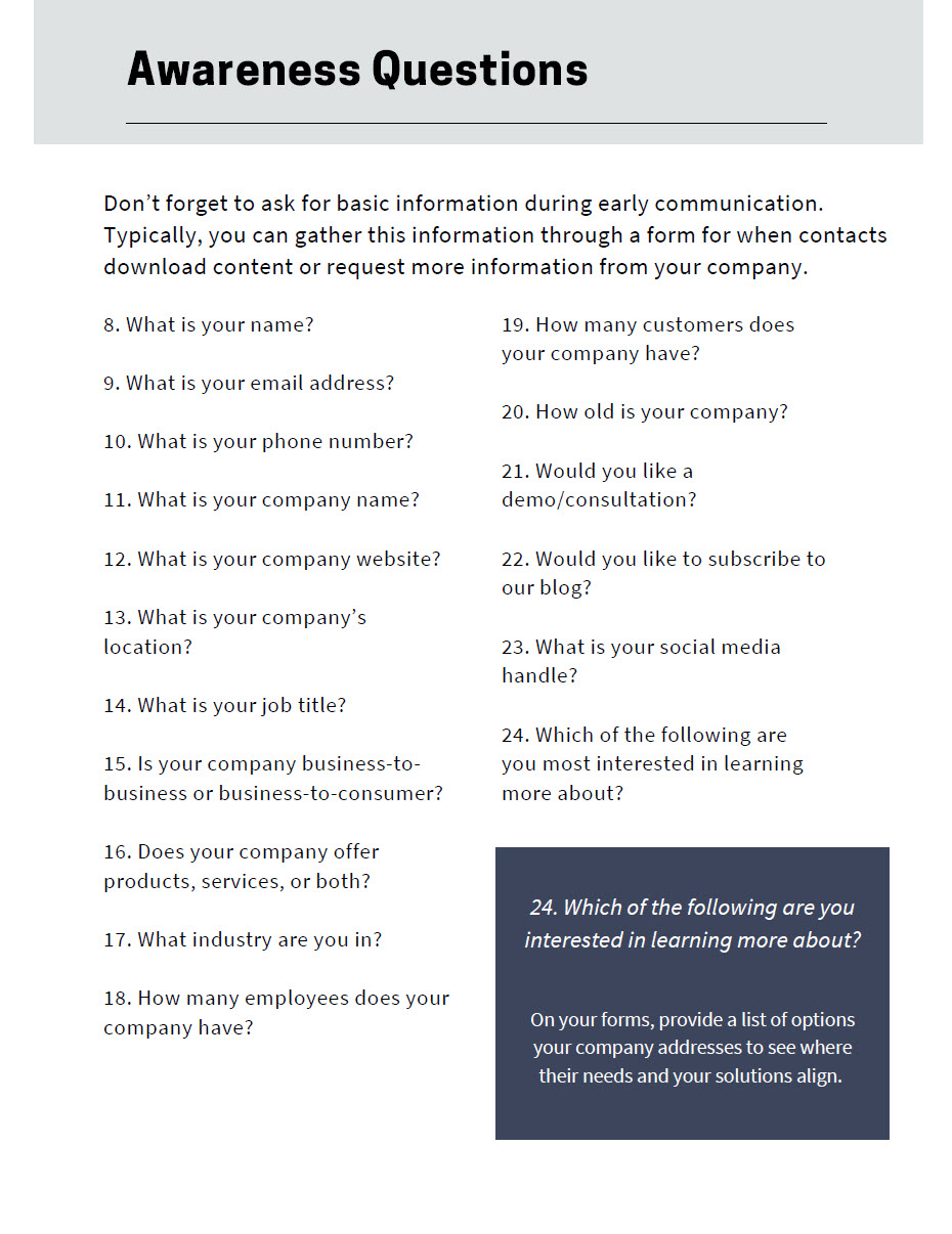 101 Sales Qualification Questions-Page2